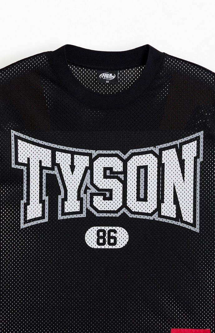 Mike Tyson Black Football Jersey | Pacsun
