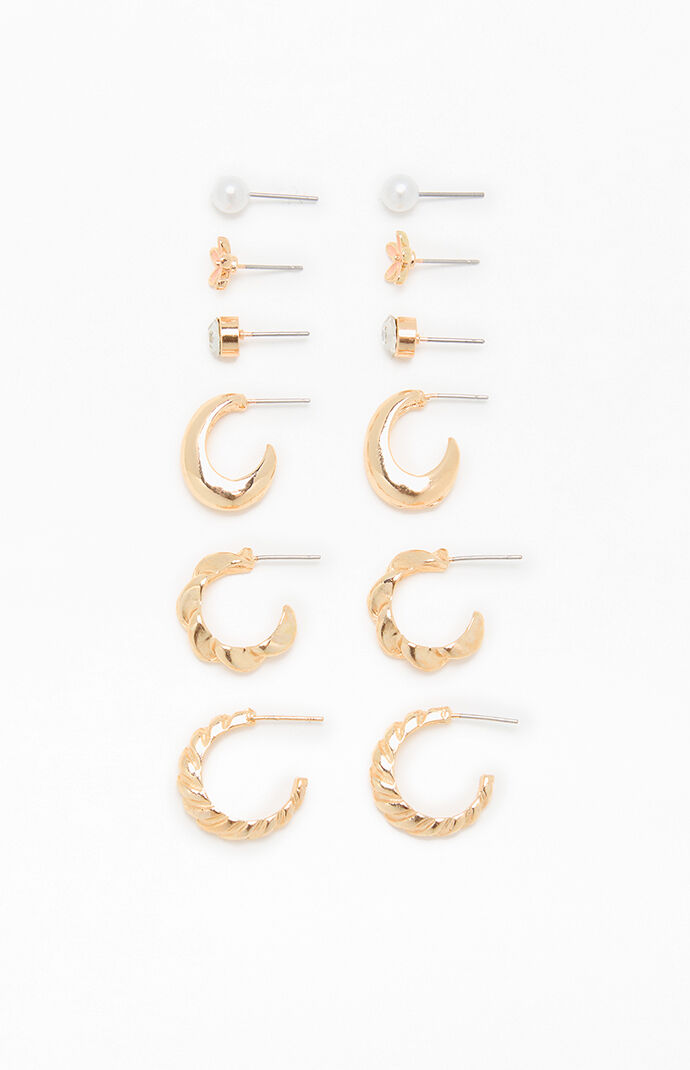 LA Hearts 6 Pack Catalina Earrings