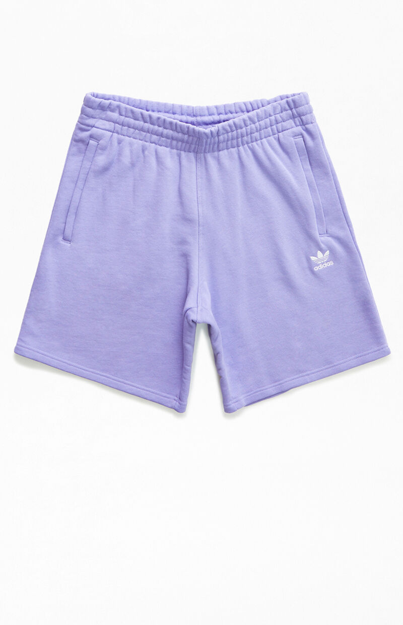 adidas Purple Essential Sweat Shorts | Pacsun