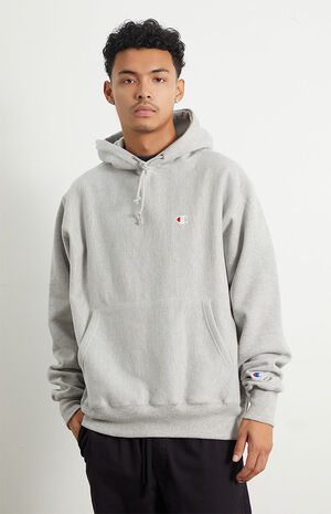 Mini C Reverse Weave Pullover Hoodie image number 1