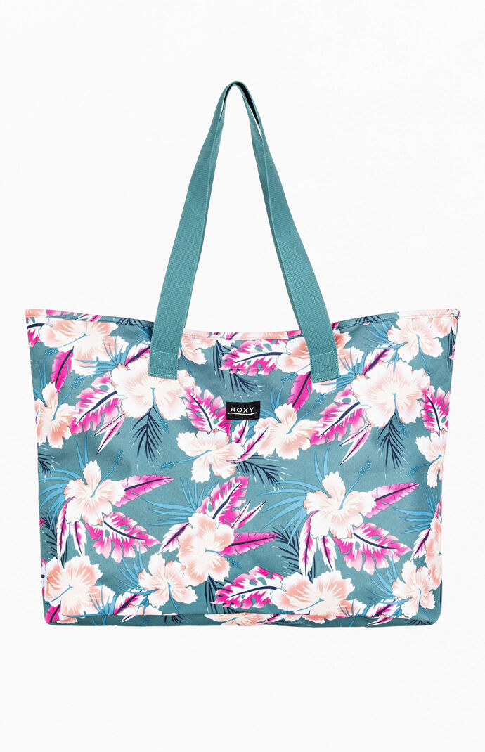Wild Flower Printed Tote Bag