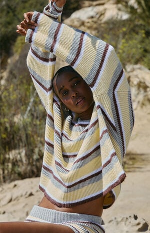 Whimsy Crew Neck Oversized Sweater image number 4
