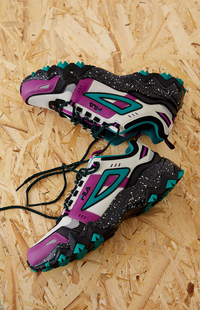 fila black and purple