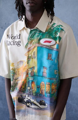 x Pacsun Riviera World Racing Club Work Shirt image number 5