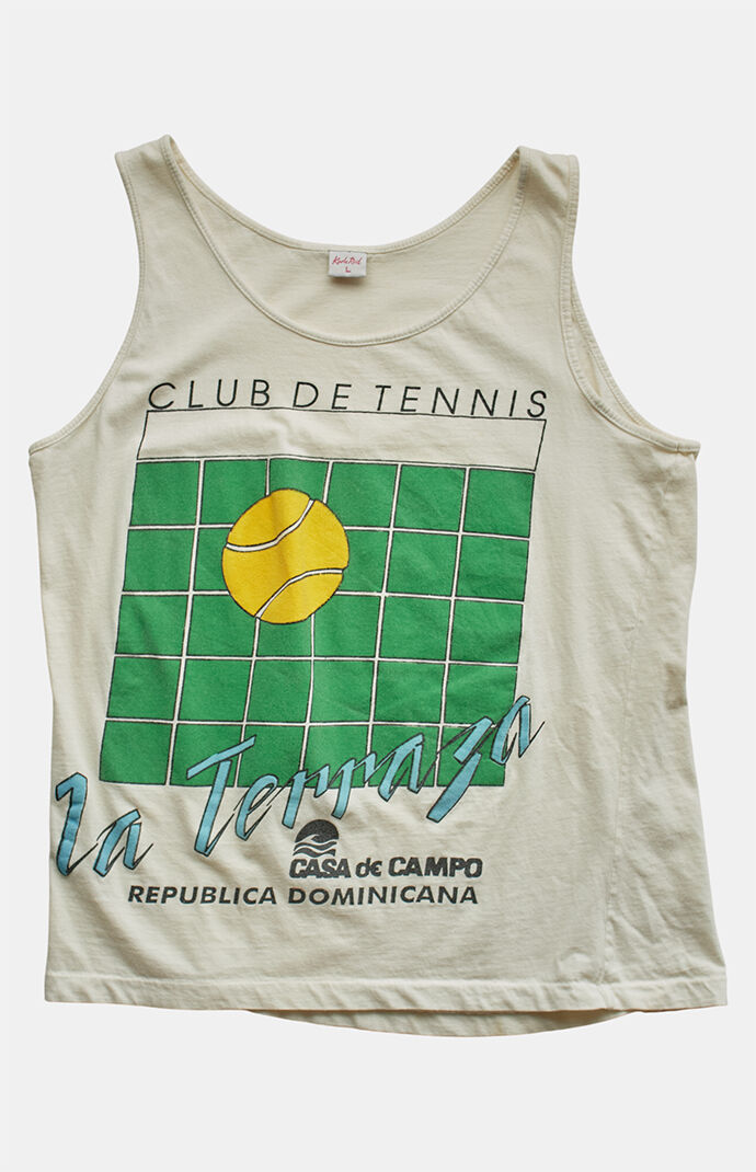 PS VINTAGE '90s Club De Tennis Graphic Tank Top