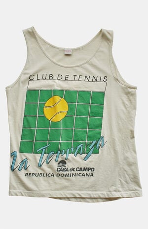 '90s Club De Tennis Graphic Tank Top image number 1