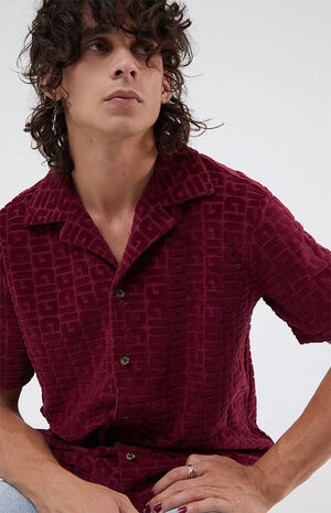 Jacquard Velour Woven Shirt image number 2
