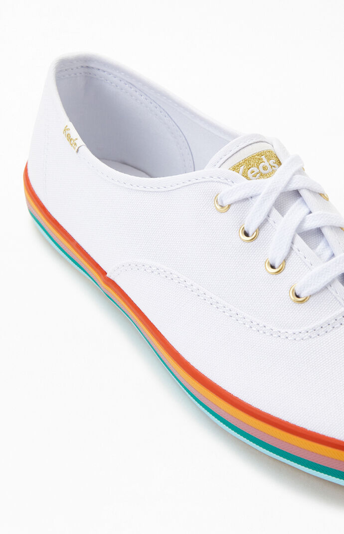 champion rainbow sneakers