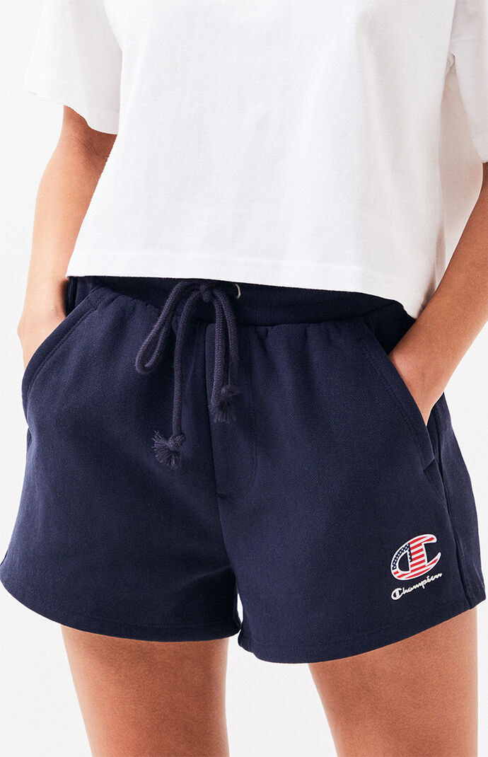 pacsun reverse weave shorts