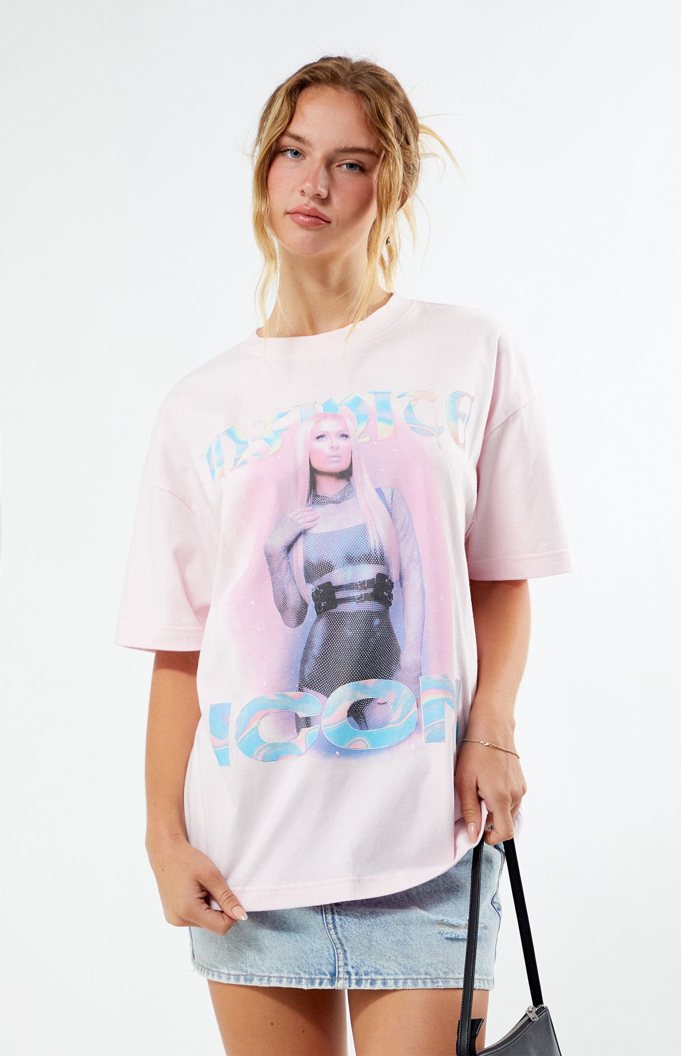 PacSun Paris Hilton Bubble Oversized T-Shirt