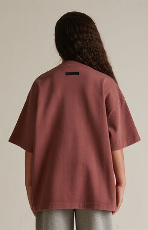 Kids Crimson Heavy T-Shirt image number 4