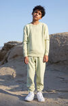 Kids Eco Green Pullover Sweatshirt Kids Eco Green Pullover Sweatshirt image number null
