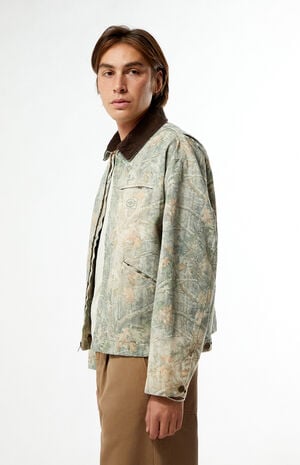 Utility Camo Canvas Work Jacket image number 3