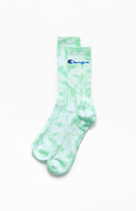 Tie-Dyed Crew Socks