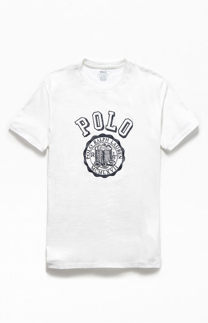 ralph lauren white tee