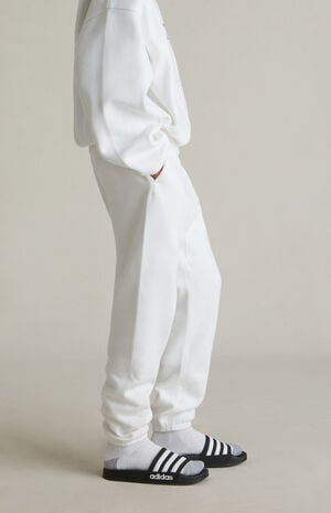 Kids Cloud White Classic Sweatpants image number 4