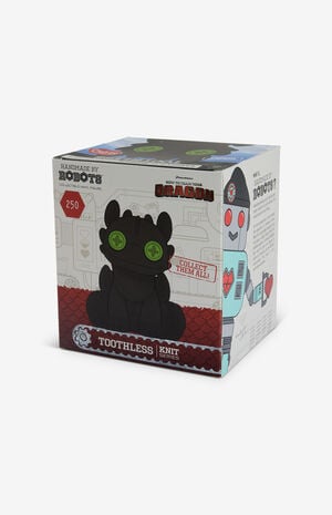 How to Train Your Dragon Toothless 250 Knit Series Vinyl Figure image number 6