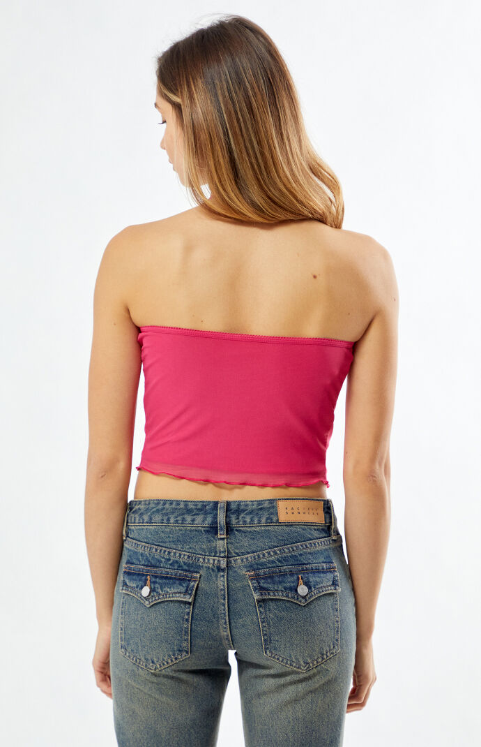 Est. PAC 1980 Chelsea Mesh Halter Top | PacSun