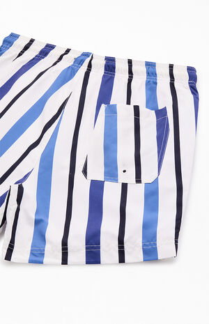 Roosevelt Striped 4.5" Swim Trunks image number 4