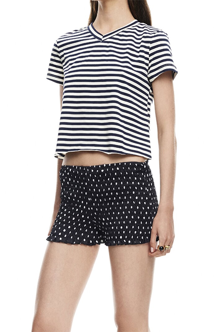 LIONESS Terra Polka Dot Shorts