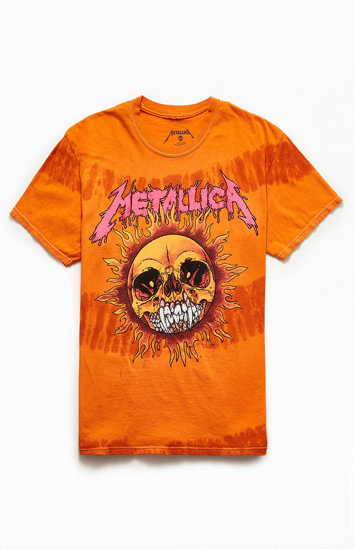 Metallica Tie Dyed T Shirt