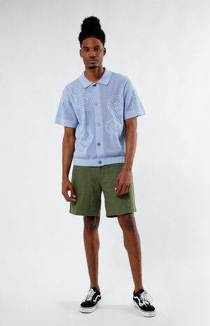 Tear Drop Open Knit Shirt image number 4