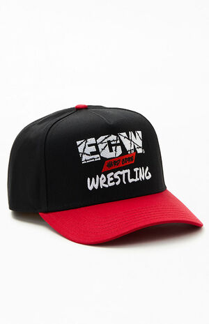 ECW Wrestling Snapback Hat image number 1