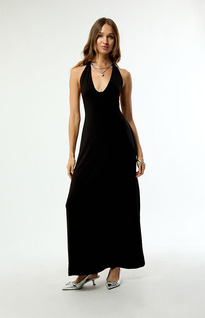 Third Charm Alexa Halter Midi Dress | Pacsun