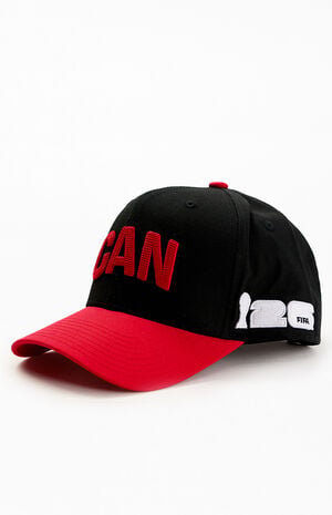 Embroidered Canada Pro Crown Snapback Hat image number 3