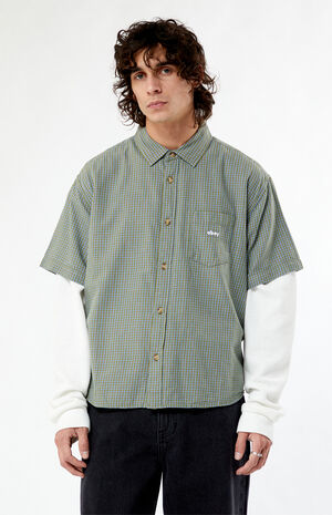Bigwig Proof Woven Button Down Shirt image number 2