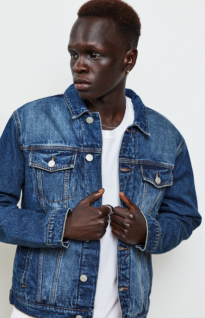 Dark Classic Fit Denim Jacket