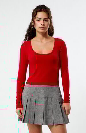 Molly Scoop Long Sleeve Top image number 1