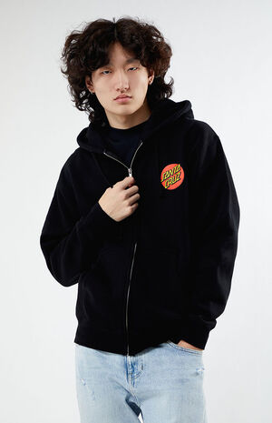 Classic Dot Zip Up Hoodie image number 1