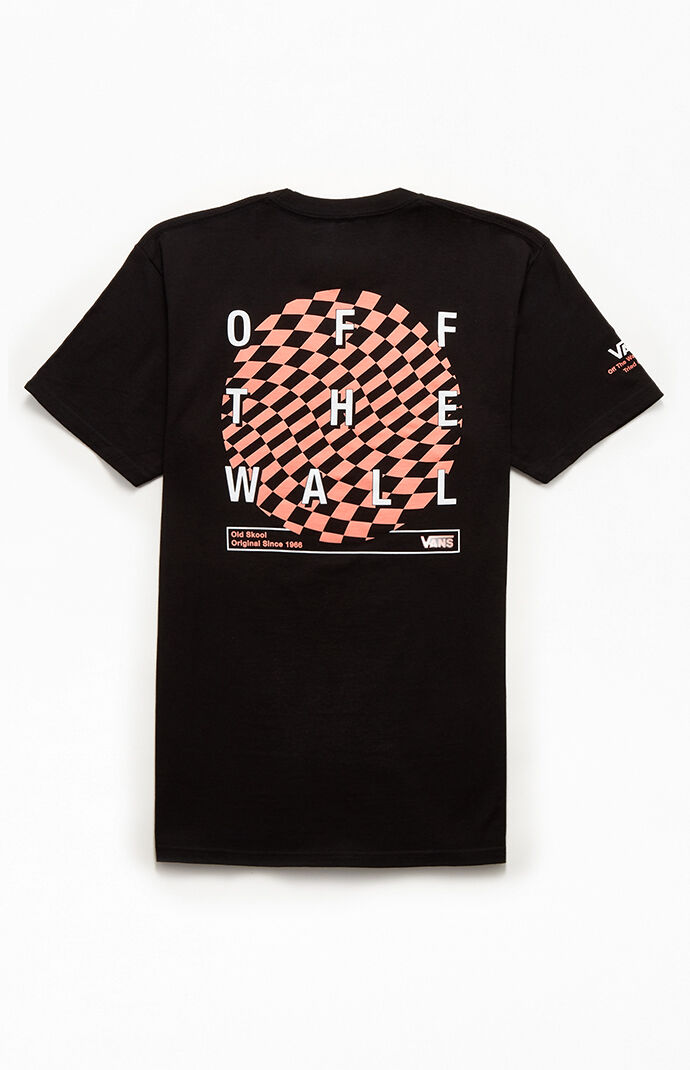 Warped Circle Checkered T-Shirt