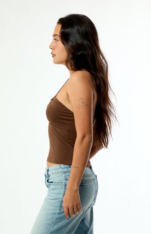 Gia Beaded Halter Top image number 3