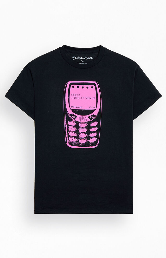 PacSun Britney Spears Cellphone T-Shirt