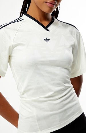 Ruched Short Sleeve Football Jersey image number 2