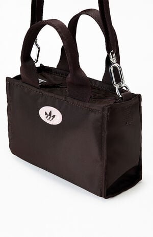 Brown Micro Mini Tote Bag image number 4