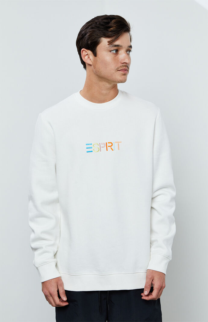 esprit logo sweatshirt