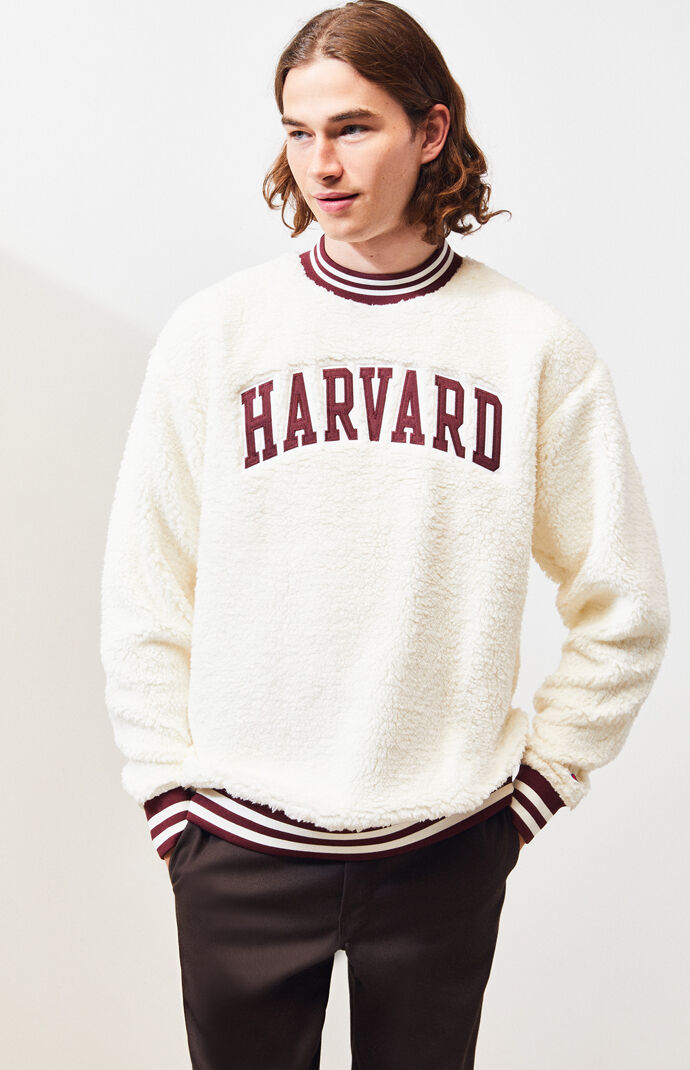 Harvard Sherpa Crew Neck Sweater 