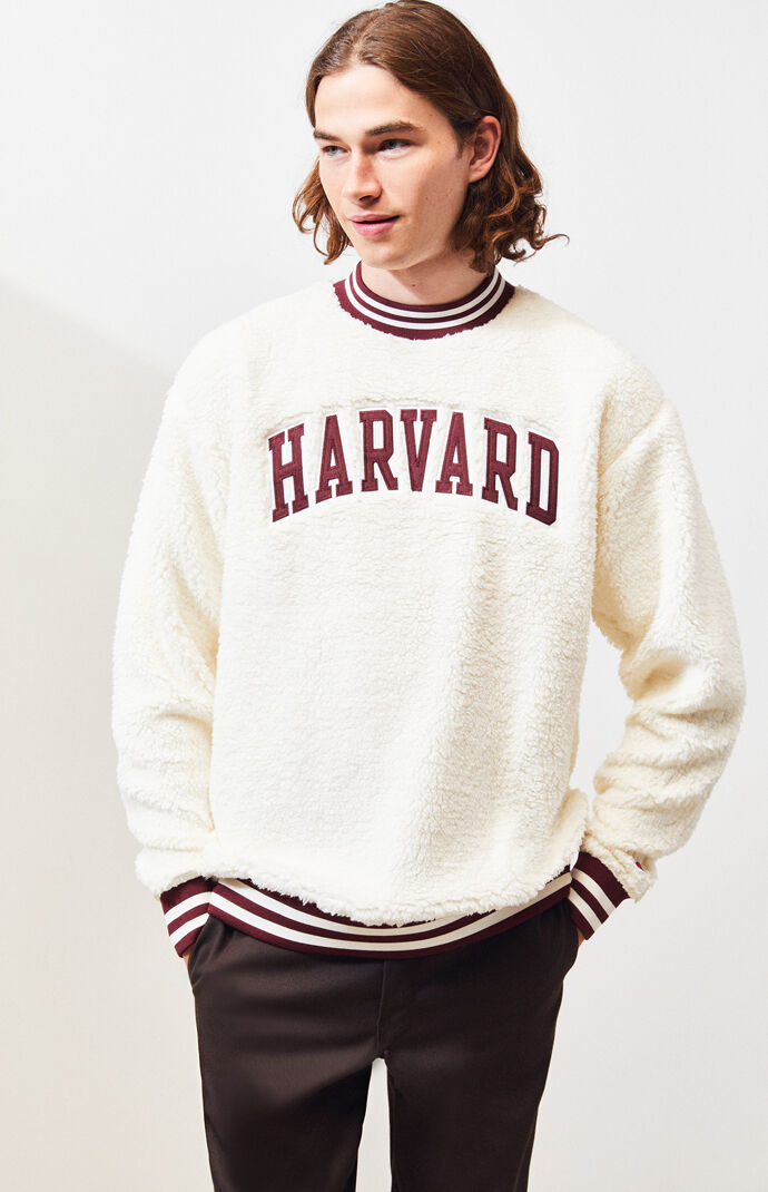 champion harvard sweatshirt