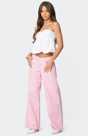 Roman Low Rise Slouchy Jeans image number 3