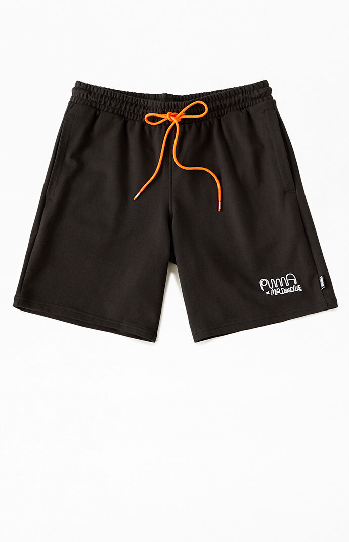 x Mr. Doodle Colorblock Sweat Shorts