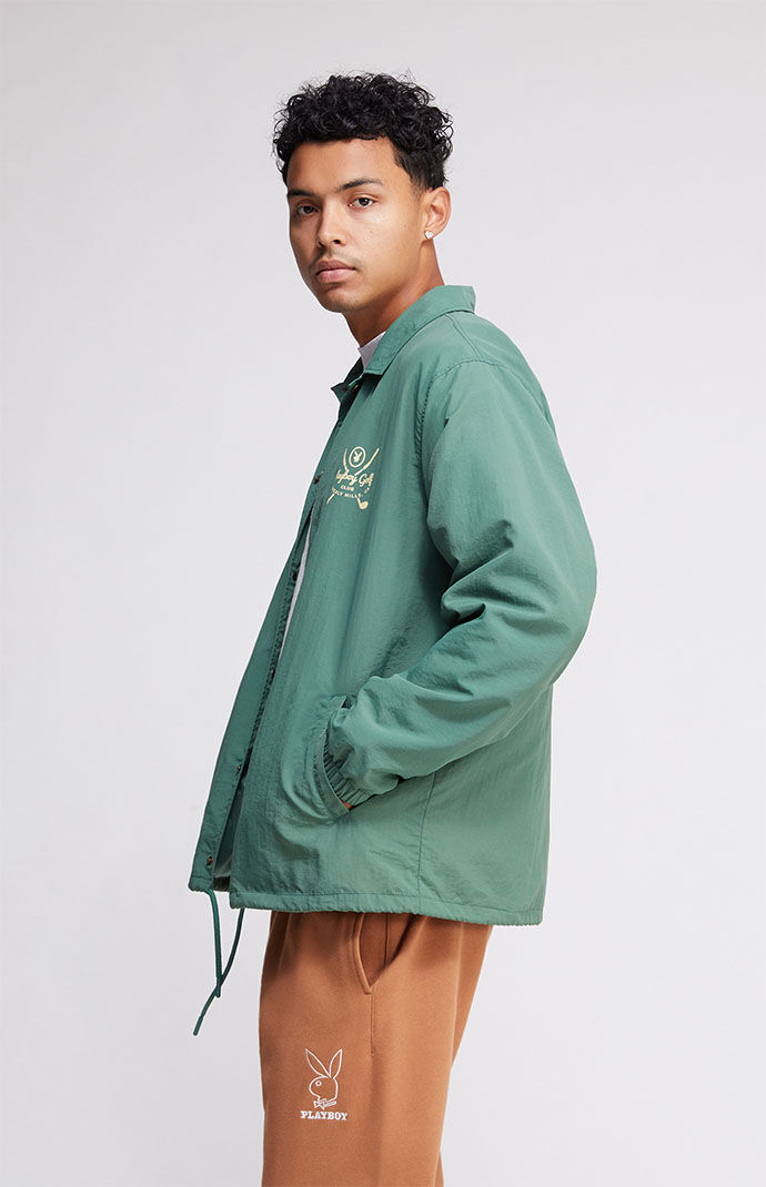 Pacsun x playboy faux fur coach jacket hotsell
