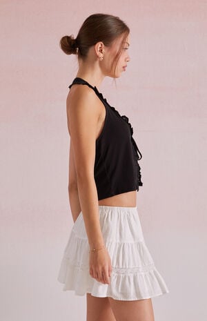Hailey Trim Halter Tank Top image number 3