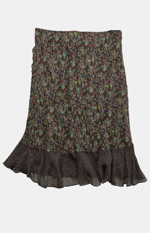 2000s Floral Midi Skirt image number 3