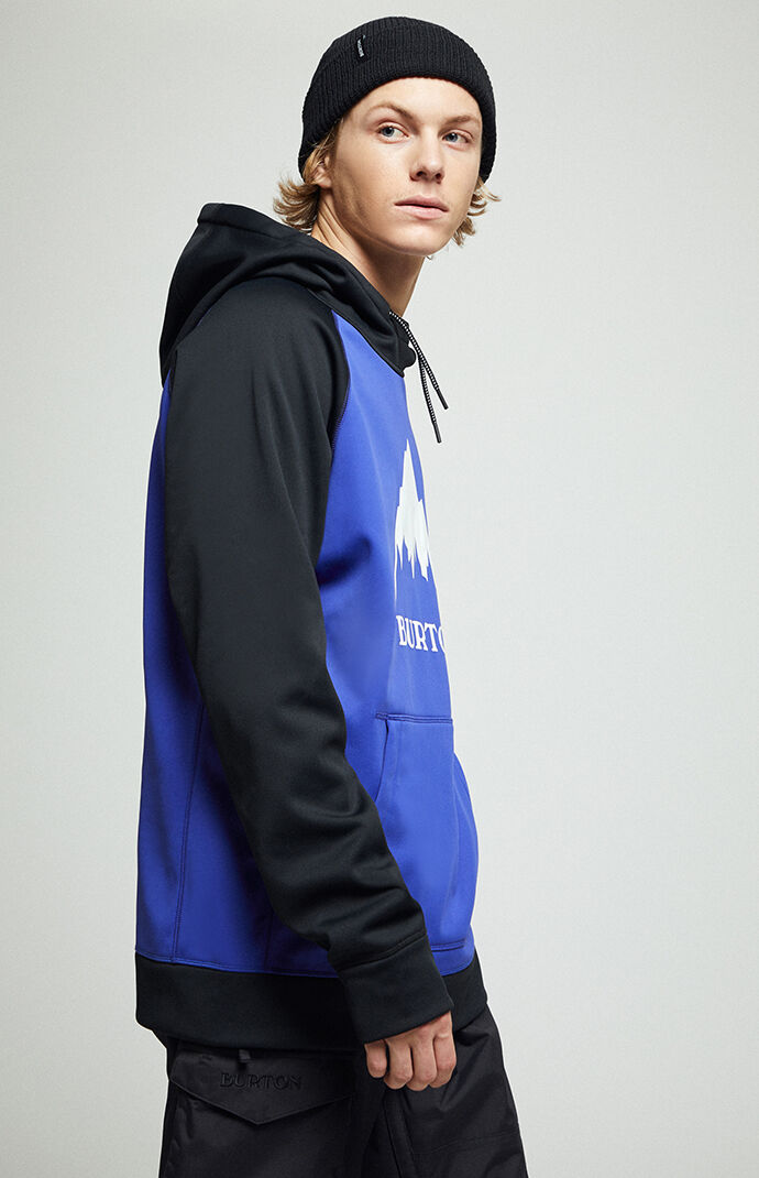 Purple Crown Bonded Pullover Hoodie