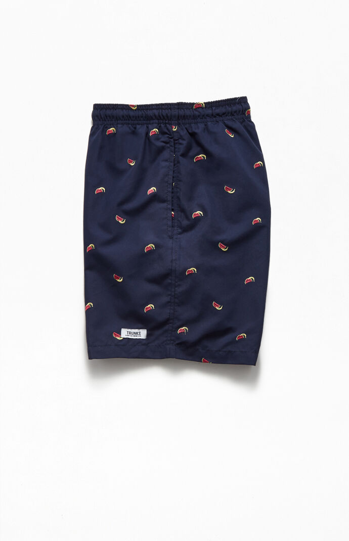 Watermelon Banana 16" Swim Trunks