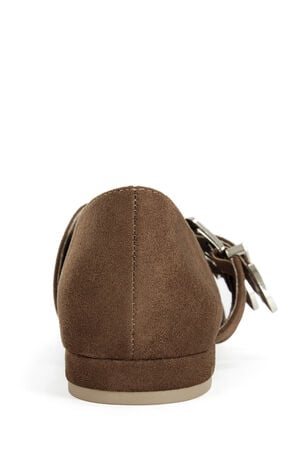 Women's Marius Tobacco Western Ballet Flats image number 3