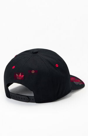 Rose High Snapback Hat image number 2